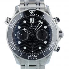 Gents Omega Seamaster Chrono 21030445101001 Steel case with Grey dial