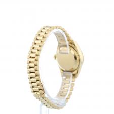 Ladies Rolex DateJust 69178 18ct Yellow Gold case with Blue dial