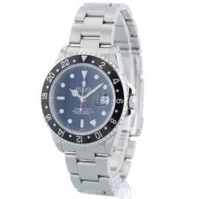 Gents Rolex GMT Master 16700 Stainless Steel case with Black dial