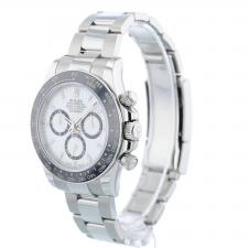 Gents Rolex Daytona 126500LN Stainless Steel case with White dial