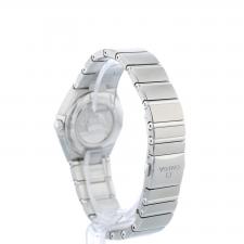 Ladies Omega Constellation 13110286060002 Steel case with Purple Diamond dial