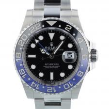 Gents Rolex GMT Master II 126710BLNR Stainless Steel case with Black dial