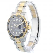Gents Rolex Submariner Date 116613LN 18ct Yellow Gold Stainless Steel case with Black dial