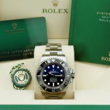 Gents Rolex Deep Sea 126660 Stainless Steel case with Blue/Black dial