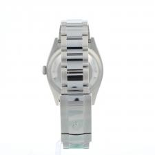 Gents Rolex Datejust 36 126234 Steel case with Blue Fluted Motif Diamond dial