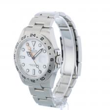 Gents Rolex Explorer II 226570 Steel case with White dial