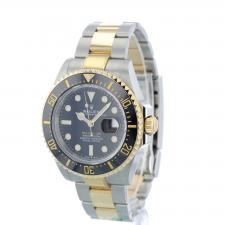 Gents Rolex Sea Dweller 126603 18ct Yellow Gold Stainless Steel case with Black dial