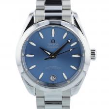 Ladies Omega Seamaster 22010342003002 Steel case with Blue dial