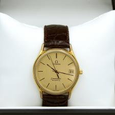 Gents Omega Seamaster 1337 G/P case with Cream dial