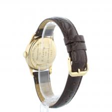 Gents Zenith Dress 9 CT case with Silver dial