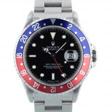 Gents Rolex GMT Master 16700 Steel case with Black dial