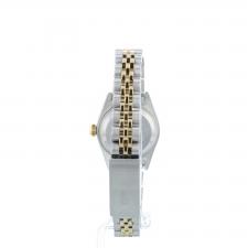 Ladies Rolex Datejust 69173 18ct Yellow Gold   Stainless Steel case with Silver dial