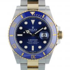 Gents Rolex Submariner Date 126613LB 18ct Yellow Gold Stainless Steel case with Blue dial