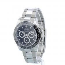 Gents Rolex Daytona 126500LN Stainless Steel case with Black dial