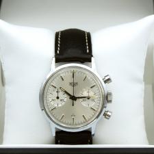 Gents Heuer 7721 Steel case with Silver dial