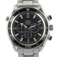 Gents Omega Planet Ocean 22105000 Steel case with Black dial
