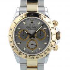 Gents Rolex Daytona 116523 18ct Yellow Gold   Stainless Steel case with Grey APH dial