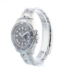 Gents Rolex GMT Master II 126710GRNR Stainless Steel case with Black dial