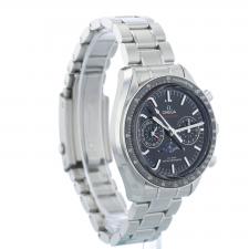 Gents Omega Speedmaster Moon Phase 30430445201001 Steel case with Black dial