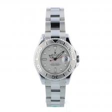 Gents Rolex Yacht-Master 35 168622 Steel case with Platinum dial