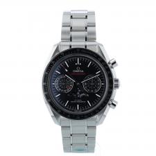 Gents Omega Speedmaster Moon Phase 30430445201001 Steel case with Black dial