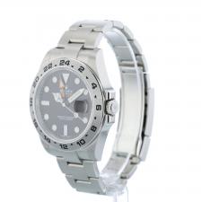 Gents Rolex Explorer II 216570 Stainless Steel case with Black dial