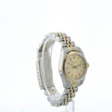 Ladies Rolex DateJust 69173 18ct Yellow Gold Stainless Steel case with Gilt dial