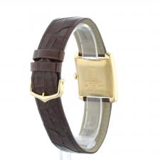 Gents Cartier Tank 1840 18 CT case with Cream dial