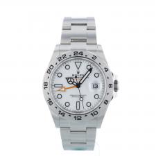 Gents Rolex Explorer II 226570 Stainless Steel case with White dial
