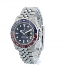 Gents Rolex GMT Master II 126710BLRO Stainless Steel case with Black dial