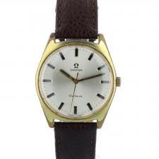 Gents Omega Geneve 135.041 G/P case with Silver dial