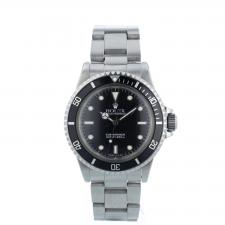 Gents Rolex Submariner Non Date 5513 Stainless Steel case with Black dial