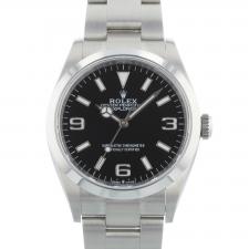 Gents Rolex Explorer 36 124270 Stainless Steel case with Black dial