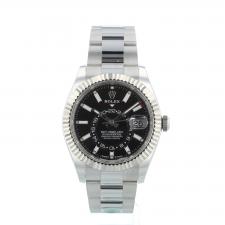 Gents Rolex Sky Dweller 336934 Stainless Steel case with Black dial
