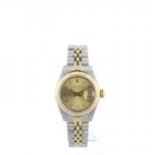 Ladies Rolex DateJust 69173 18ct Yellow Gold Stainless Steel case with Gilt dial