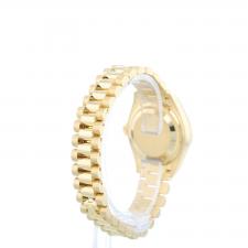 Ladies Rolex DateJust 279178 18ct Yellow Gold case with White dial