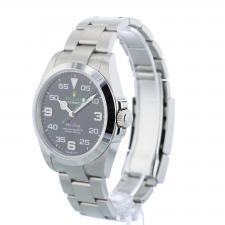 Gents Rolex Air King 126900 Stainless Steel case with Black dial