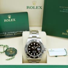 Gents Rolex Submariner Date 126610LN Steel case with Black dial