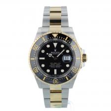 Gents Rolex Sea Dweller 126603 18ct Yellow Gold Stainless Steel case with Black dial