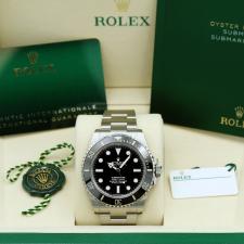 Gents Rolex Submariner Non Date 124060 Stainless Steel case with Black dial
