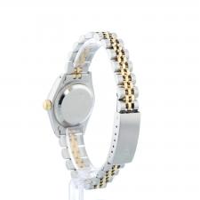 Ladies Rolex DateJust 69173 18ct Yellow Gold Stainless Steel case with Blue Vignette Diamond dial