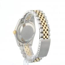 Gents Rolex Datejust 16233 18ct Yellow Gold Stainless Steel case with Champagne Diamond Set dial