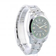 Gents Rolex Milgauss 116400GV Stainless Steel case with Black dial