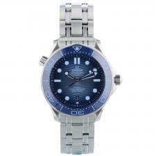 Gents Omega Seamaster 210.30.42.20.03.003 Stainless Steel case with Summer Blue dial