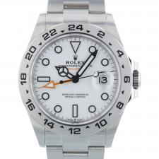 Gents Rolex Explorer II 226570 Stainless Steel case with White dial