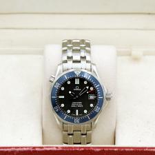 Gents Omega Seamaster 2561.80.00 Steel case with Blue Wave dial