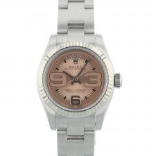 Ladies Rolex Oyster 176234 Stainless Steel case with Pink dial