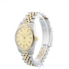 Gents Rolex Datejust 16013 18ct Yellow Gold Stainless Steel case with Gilt dial