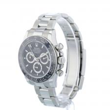Gents Rolex Daytona 126500LN Stainless Steel case with Black dial