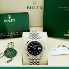 Gents Rolex Datejust 36 126234 Steel case with Blue dial